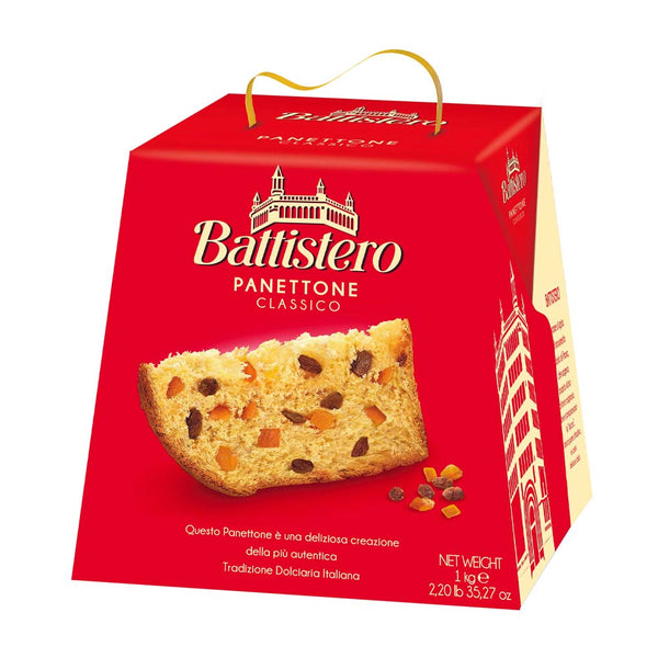 Classic Panettone by Battistero, 2.2 lb (1 kg)