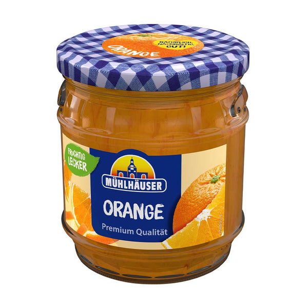 Orange Marmalade from Germany by Muhlhauser, 15.8 oz (450 g)