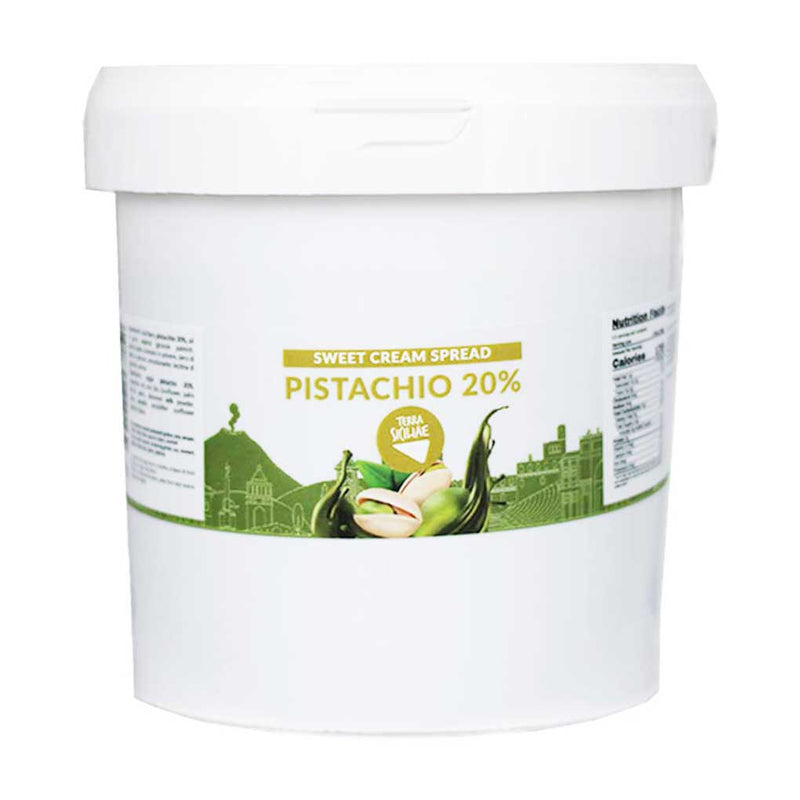 Pistachio Cream 20% by Terra Siciliae, 35.27 oz (1 kg)