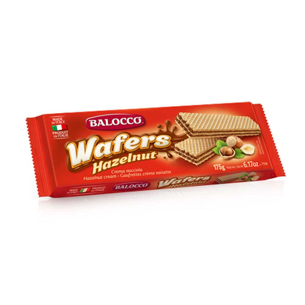 Balocco Hazelnut Wafer Bars, 6.17 oz (175 g)