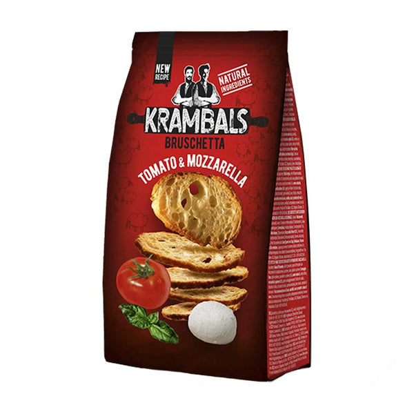 Tomato and Mozzarrella Bruschetta by Krambals, 2.5 oz (70 g)