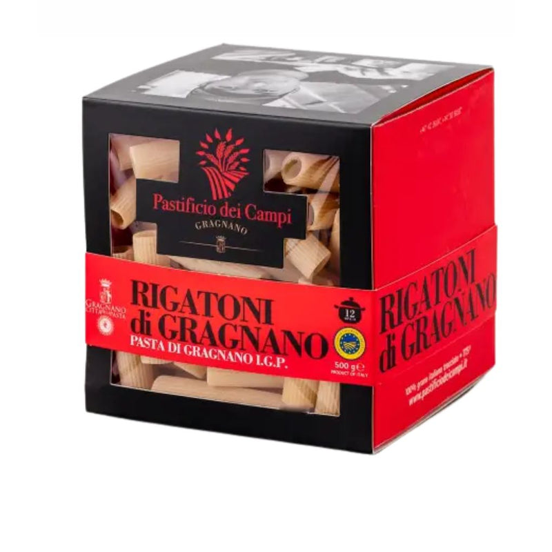 Pastificio dei Campi Rigatoni, IGP Gragnano, 17.6 oz (500 g)