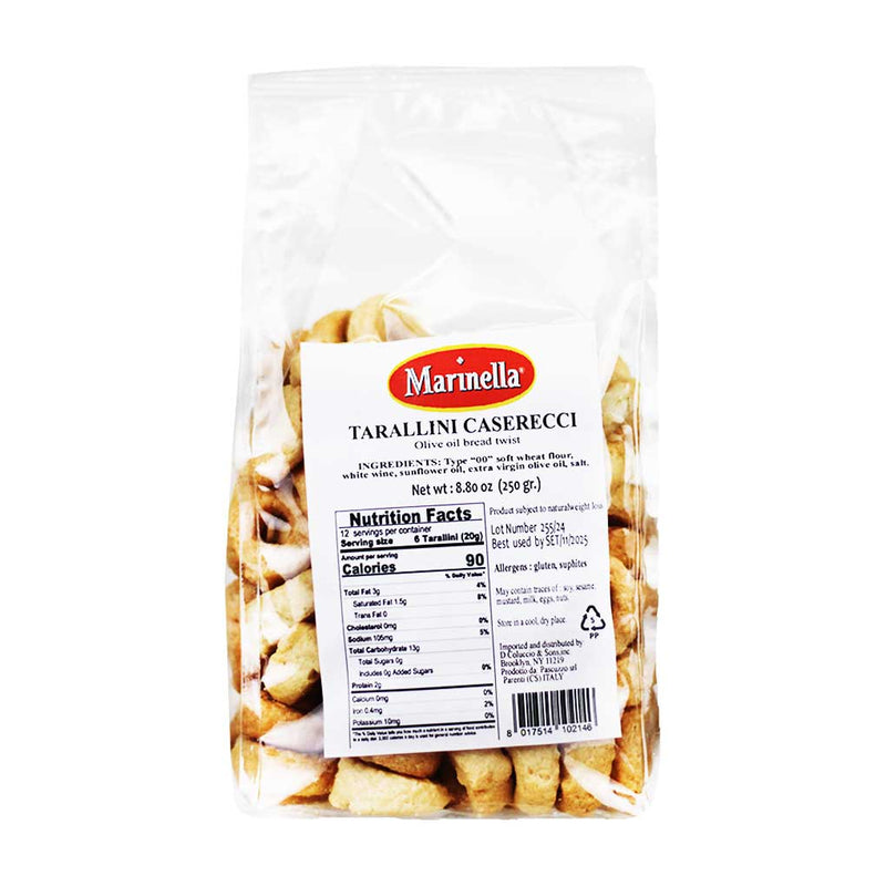 Homemade Tarallini by Marinella, 8.8 oz (250 g)