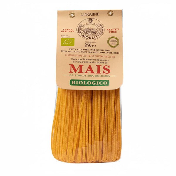 Morelli Gluten Free Organic Corn Linguine, 8.8 oz (250 g)