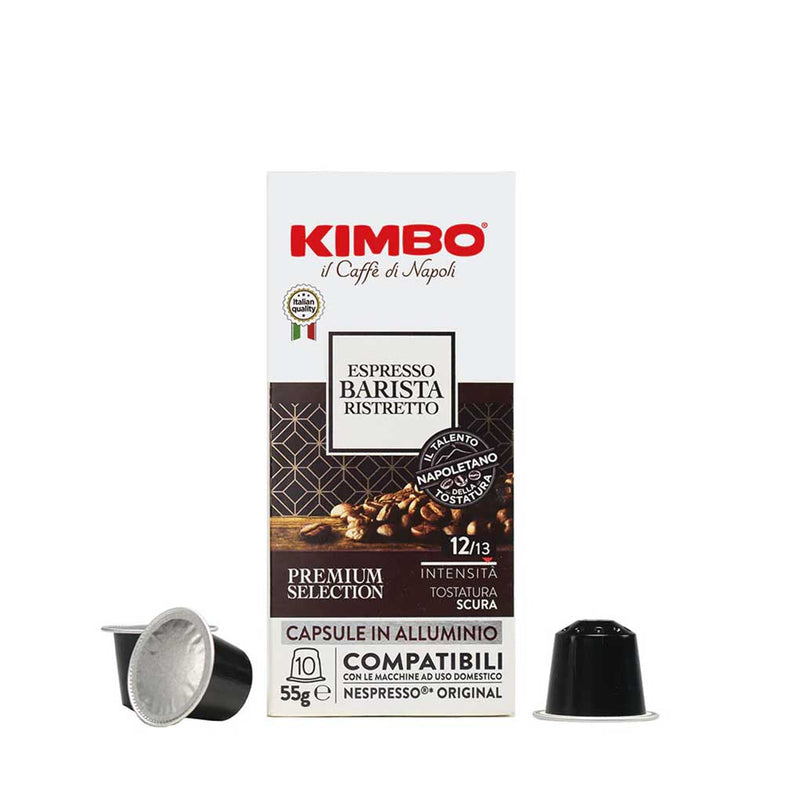 Kimbo Dark Roast Espresso, 10 Aluminum Capsules, 1.94 oz (55 g)