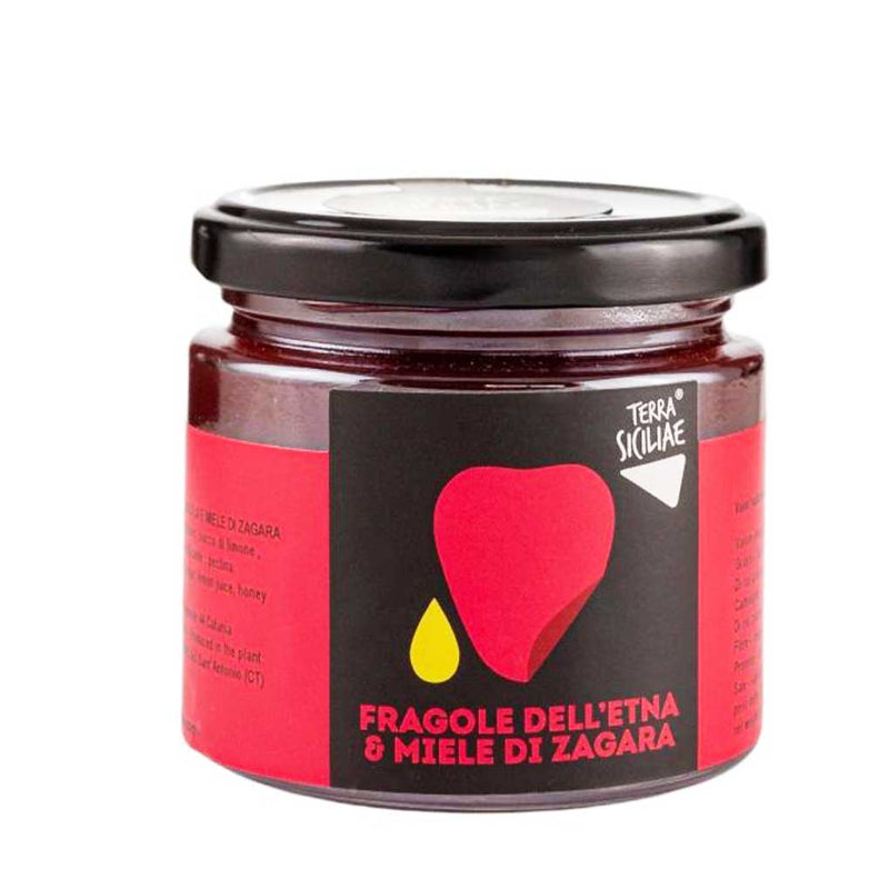 Sicilian Strawberry Jam with Zagara Honey by Terra Siciliae, 8.5 oz (240 g)