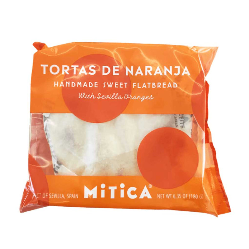 Sweet Orange Tortas by Mitica, 6.35 oz (180 g)