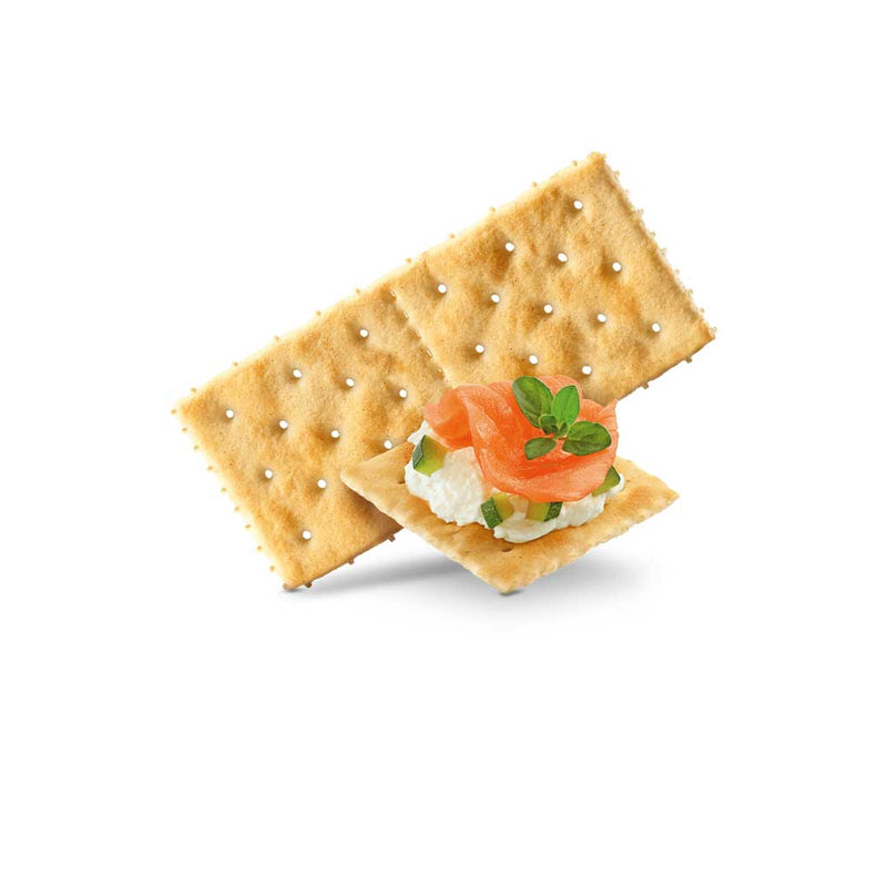 Colussi Crackers, 30% Less Salt, 17.64 oz (500 g)