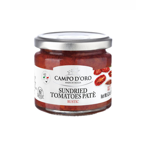 Campo d’Oro Sundried Tomato Pate, 6.3 oz (180 g)