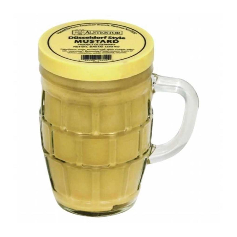 Dusseldorf Style Mustard in Beer Mug by Alstertor, 8.45 oz (240 g)