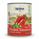 Peeled Tomatoes in Tomato Juice with Basil by Barbiero, 24 oz (680 g)