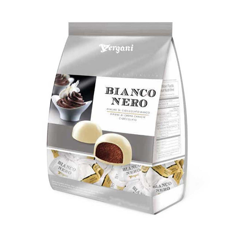 Vergani White Chocolate Pralines with Ganache, 6.34 oz (180 g)