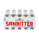 San Pellegrino Sanbitter Bianco White Bitter Aperitif, Non-Alcoholic, 33.8 fl oz (1000 ml)