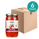 6-Pack Garlic Pasta Sauce, 100% Italian Tomatoes & EVOO by Barbiero, 24 oz (680 g)