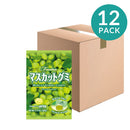 12-Pack Kasugai Gummy Candy, Muscat Green Grape 3.77 oz (107 g)