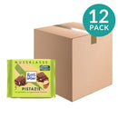 12-Pack Ritter Sport Milk Chocolate with Pistachio, 3.5 oz (100 g)