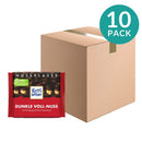 10-Pack Ritter Sport Whole Hazelnuts Dark Chocolate Bar, 3.5 oz (100 g)