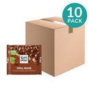 10-Pack Ritter Sport Whole Hazelnut Milk Chocolate, 3.5 oz (100 g)
