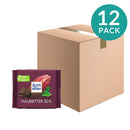 12-Pack Ritter Sport 50% Dark Chocolate, 3.5 oz (100 g)