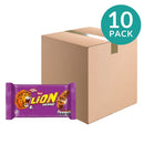 10-Pack Nestle Lion Brownie Milk Chocolate Bar, 4.2 oz (120 g)