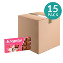 15-Pack Schogetten Strawberry Yogurt Chocolate Bar, 3.5 oz (100 g)