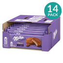 14-pack case of Milka Choco Wafer