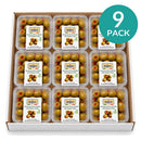 9-pack tray of Barbiero Seasoned Olives Stuffed with Pepper Paste, 6.5 oz (185 g)