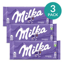 3-Pack Milka Alpine Milk Chocolate Bar, 3.17 oz (90 g)