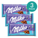 3-Pack Milka Bubbly Alpine Milk Chocolate, 3.1 oz (90 g)