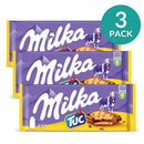 3-Pack Milka Chocolate with Tuc Biscuits, 3 oz (87 g)