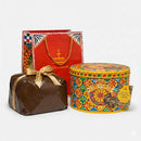 Dolce Gabbana Panettone with Glazed Chestnuts and Gianduja Chocolate, 2.2 lb (1 kg)