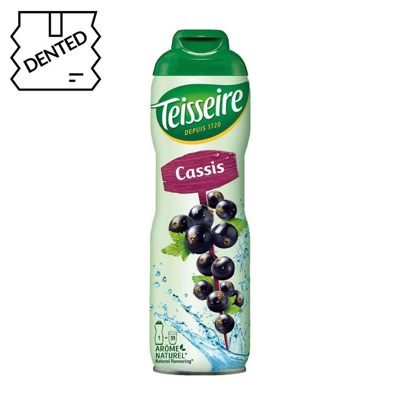 [Minor Dents] Teisseire French Blackcurrant Syrup, 20.3 fl oz (600 ml)