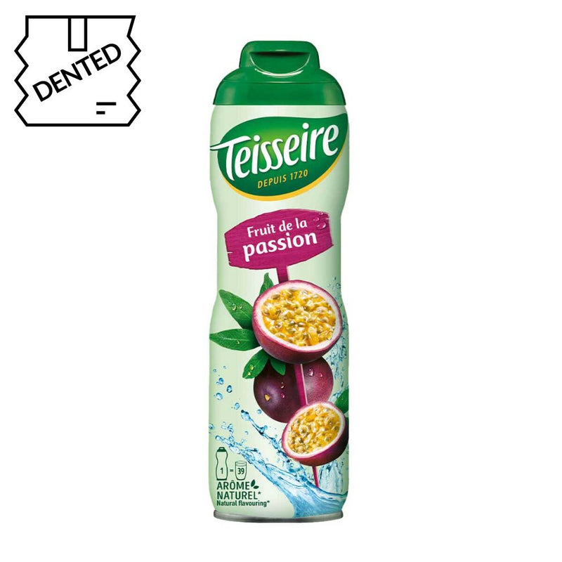 [Minor Dents] Teisseire French Passion Fruit Syrup, 20.3 fl oz (600 ml)
