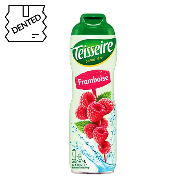 [Minor Dents] French Raspberry Syrup by Teisseire, 20.3 fl oz (600 ml)