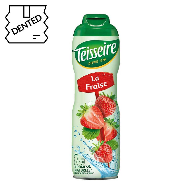 [Minor Dents] Teisseire French Strawberry Syrup, 20.3 fl oz (600 ml)
