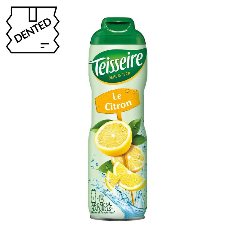 [Minor Dents] Teisseire French Lemon Syrup, 20.3 fl oz (600 ml)
