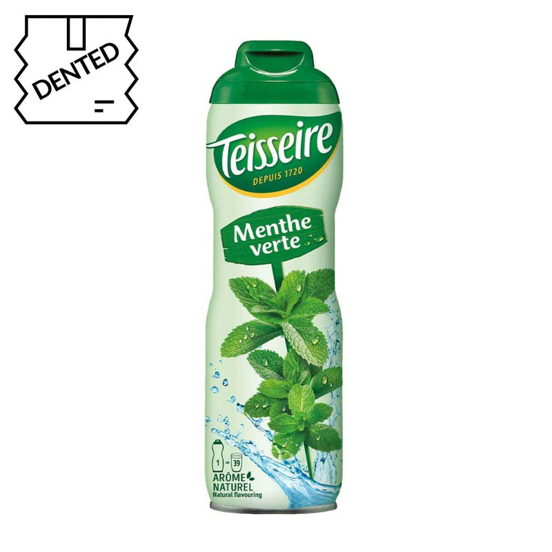 [Minor Dents] Teisseire French Mint Syrup, 20.3 fl oz (600 ml)