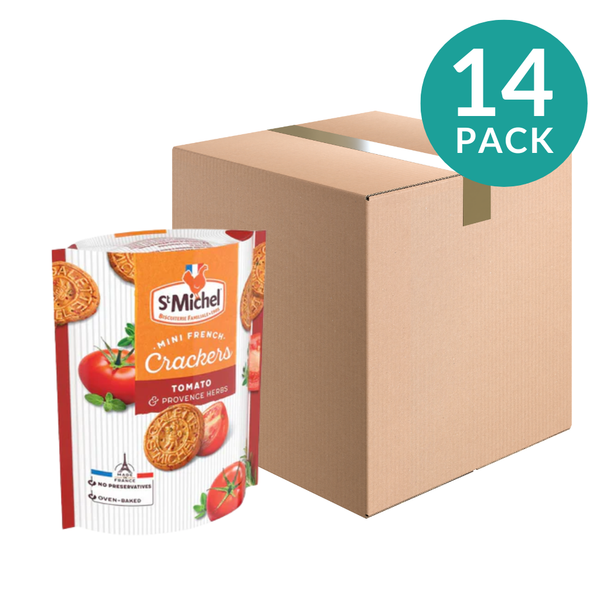 14-Pack St. Michel French Crackers, Tomato and Provence Herb, 2.47 oz (70 g)