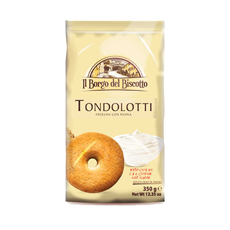 Borgo Del Biscotto Tondolotti Biscuits with Cream, 12.4 oz (350 g)