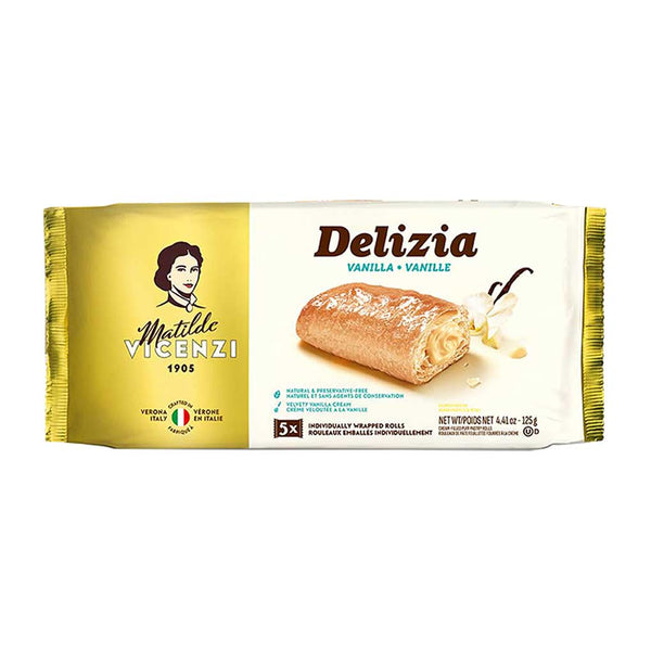 Italian Puff Pastry with Vanilla Cream by Matilde Vicenzi, 4.41 oz (125 g)