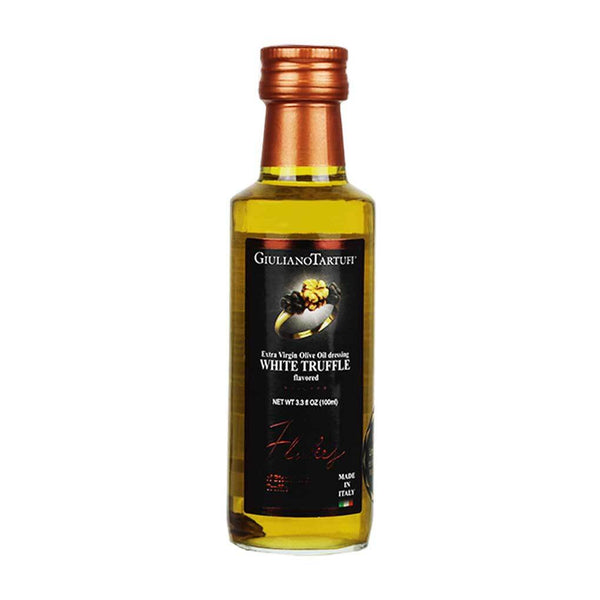 Italian White Truffle Extra Virgin Olive Oil by Giuliano Tartufi, 3.3 fl oz (100 ml)