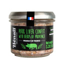 Henaff Pork Pate of Liver Confit with Herbs of Provence, 3.2 oz (90 g)
