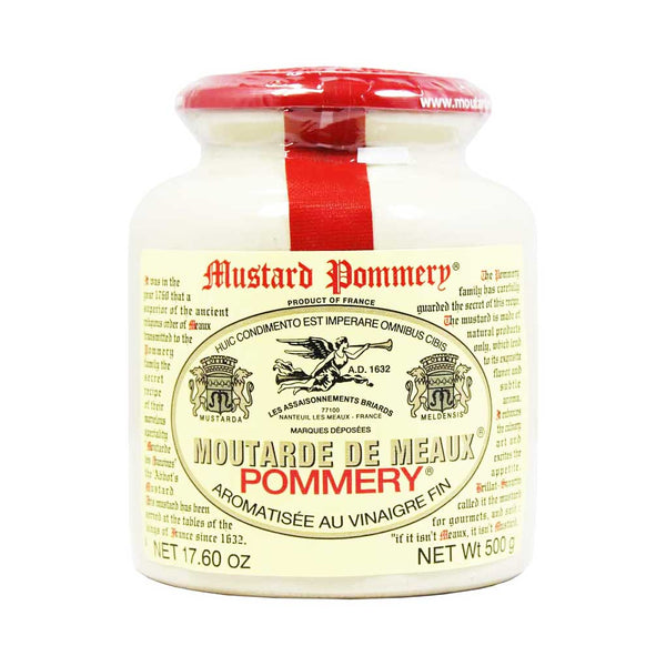 Pommery Mustard from Meaux, 17.6 oz (500g)