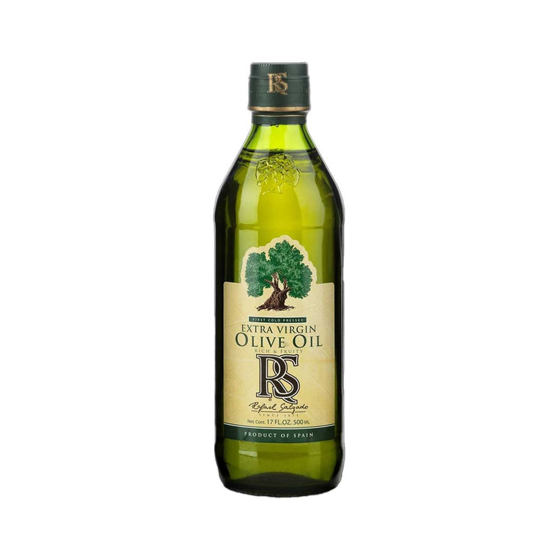 Premium Spanish Extra Virgin Olive Oil, First Cold Pressed by Rafael Salgado, 17 fl oz (500 ml)