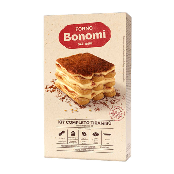 Italian Tiramisu Complete Kit by Bonomi, 9.4 oz (265 g)