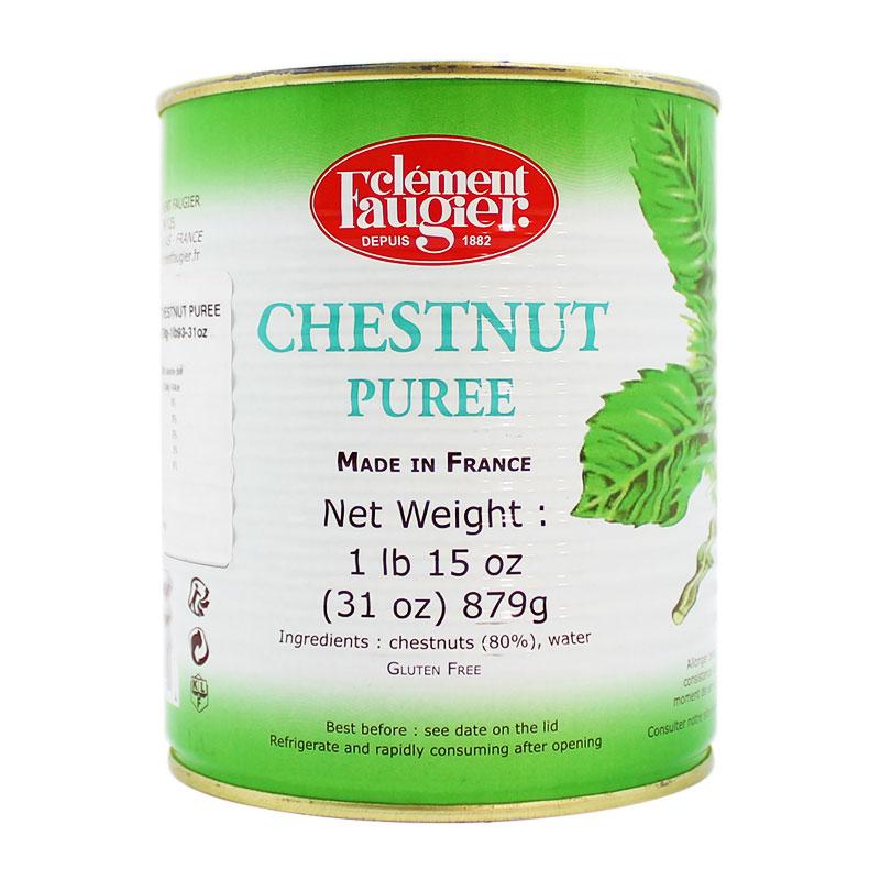 Unsweetened French Chestnut Puree, Large by Clement Faugier, 31 oz (879 g)