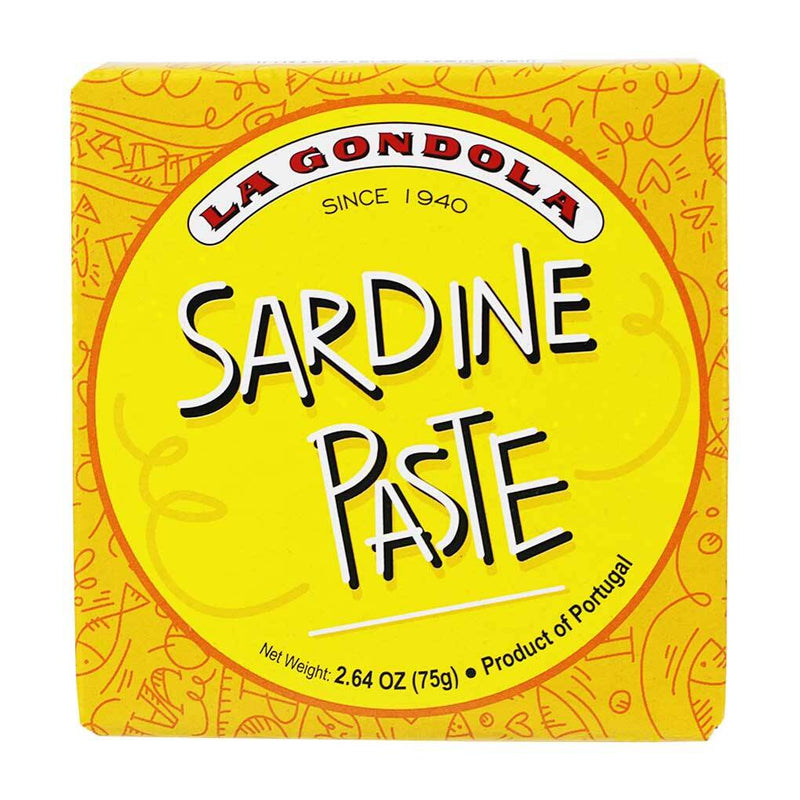 Sardine Paste from Portugal by La Gondola, 2.64 oz (75 g)