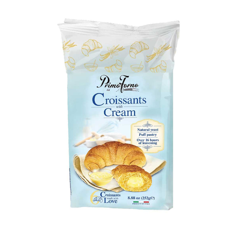 Italian Croissant with Custard Cream by Primo Forno, 8.8 oz (252 g)