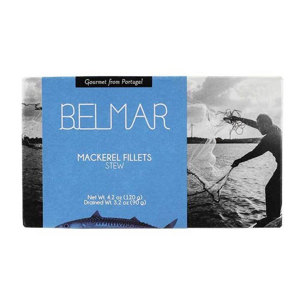 Mackerel Fillets in Stew by Belmar, 4.23 oz (120 g)