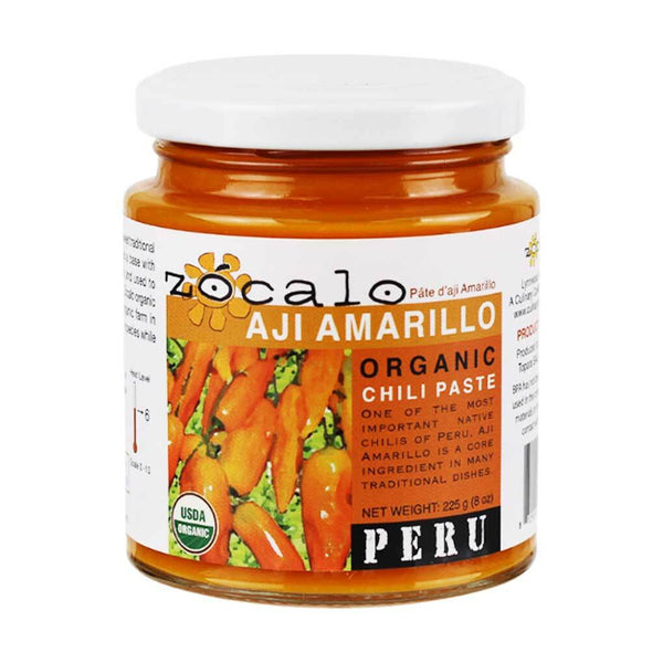 Zocalo Aji Amarillo Organic Chili Paste, 8 oz (225 g)